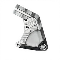 Supports et embases en alliage d'aluminium usinés CNC de haute précision sur mesure, composants OEM pour l'automobile et la machinerie