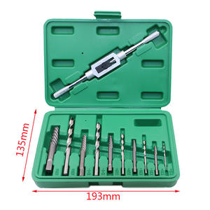 Juego de Herramientas de Reparación de Máquinas de Acero al Carbono de Alta Dureza de 11 Piezas con Destornilladores y Brocas para Tornillos Rotos (3mm-10mm) - Product Image 3