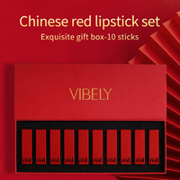 Grosir kosmetik Natural Makeup hadiah Set Matte lipstik Kit Vendor Label pribadi tahan lama Lipstik Set Labial