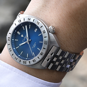 Relojes Mecánicos Automáticos para Hombre <span class=keywords><strong>CADISEN</strong></span>, Novedad de 2024, con Maquinaria MIYOTA, Cristal de Zafiro, Acero Inoxidable, Resistente al Agua - Product Image 4