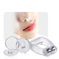 Patch nasal magnétique anti-ronflement en silicone transparent mini OEM/ODM de haute qualité, très populaire et très vendu, pour le soutien du sommeil