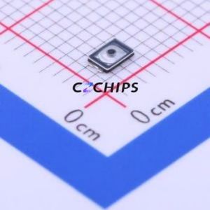 TS-2030-2-C Tactile Switch SMD,3x2mm Switch Single Pole Single Throw Round Button 2.6N Vertical Mount - Product Image 1