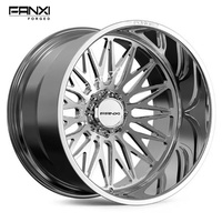 Jantes forgées monobloc FANXI 22x12 22x14 24x12 24x14 26x16 4x4 tout-terrain 8x6.5 6x5.5 8x170 8x180 pour Sierra 1500 2500