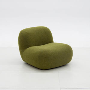 เก้าอี้พักผ่อนสำหรับห้องนั่งเล่น สไตล์เรโทรหรูหรา เก้าอี้โซฟาเดี่ยว เก้าอี้นั่งเล่นแบบมีพนักพิง โซฟามุม เฟอร์นิเจอร์สำหรับอพาร์ทเมนต์ วิลล่า โรงแรม - Product Image 2