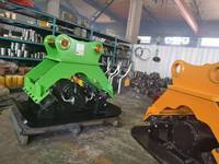 Vente directe du fabricant de Yantai : Nouveau compacteur vibrant hydraulique en acier au carbone pour accessoires de machines de construction de 1,5 à 3,5 tonnes