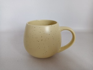 Großhandel 400ml Großvolumige Keramik-Kaffeetasse mit Individuellem Logo-Aufdruck Neues Design Großer Bauch Matt Werbegeschenk - Product Image 5