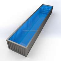 Conteneur piscine avec jacuzzi conteneur piscine 40 pieds conteneur piscine hôtel