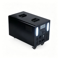 Station d'alimentation portable 3500W avec panneau solaire, batterie au lithium LifePO4, alimentation de secours, stockage d'énergie d'urgence en extérieur