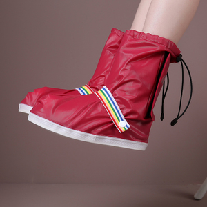 Couvre-chaussures anti-dérapant imperméable en PVC pour l'extérieur et la moto Couvre-chaussures réutilisable pour hommes - Product Image 2