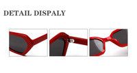 Lunettes de soleil tendance œil de chat rétro, monture carrée haut de gamme, petite monture, écaille de tortue, acétate