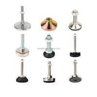 Pieds de nivellement réglables robustes en acier inoxydable SS304 pour table de travail industrielle