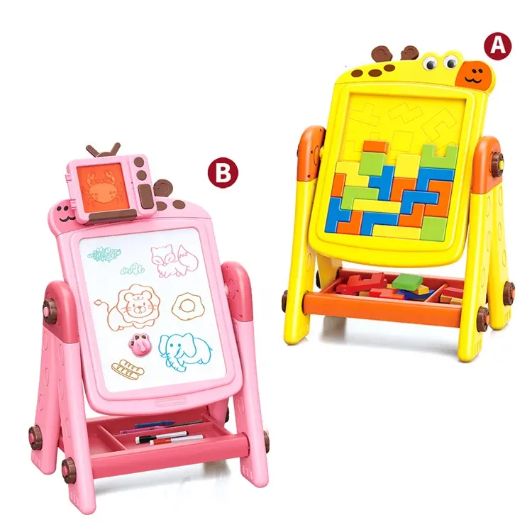 NEW arrivals multifunction drawing and puzzle game board drawing tablet kids toys 2023 stem toys for kids