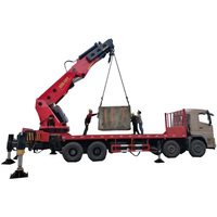 Grue montée sur camion de 20 tonnes 25 tonnes pour les travaux de construction municipaux