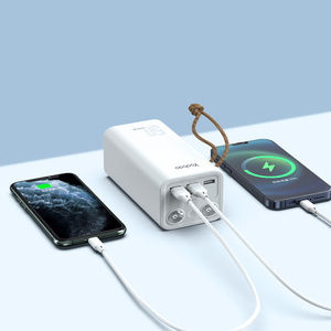 <span class=keywords><strong>Yoobao</strong></span> แบตสำรองพก<span class=keywords><strong>พา</strong></span>ความจุสูง 50000mAh ชาร์จเร็<span class=keywords><strong>ว</strong></span> 22.5W พร้อมไฟ LED สำหรับสมาร์ทโฟน - Product Image 5
