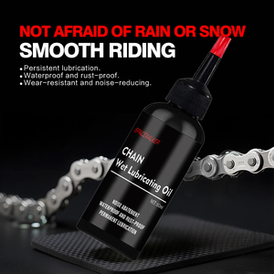 Bike Wet Chain Lubricating Oil Waterproof Rust Long Lasting Deep Penetration Noise Reducing <strong>Lube</strong> Rain Snow Humid Riding Made - Product Image 2