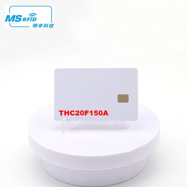 MW THC20F150A Writable Programmable Contact CPU Card 2.25KB RAM/132KB Flash ISO/IEC 7816 Protocol CE Certified 4G LTE SIM Pay TV