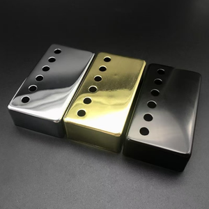 Cubierta Profesional para Pastilla Humbucker de 50/52 mm, Níquel Plateado, Cromo Níquel, para Guitarra <span class=keywords><strong>Gibson</strong></span> Les Paul, Piezas al por Mayor, Caja Metálica - Product Image 6