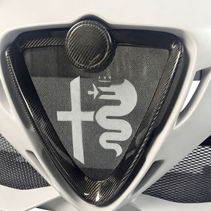 Parachoques Delantero Semi-Carbono para Alfa Romeo <span class=keywords><strong>Giulia</strong></span> <span class=keywords><strong>GTA</strong></span> Versión M con el Logotipo del Escorpión - Kit de Modificación para Auto de Alto Rendimiento - Product Image 4