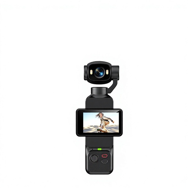 Cross-border LK033 Handheld Action Camera 1.97-inch Screen 1080P HD Image Stabilization Portrait/Landscape Mode Autofocus TF