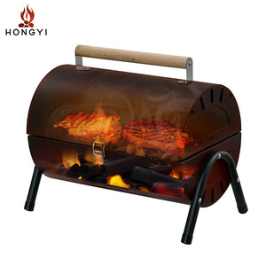 เตาบาร์บีคิวกลางแจ้ง Hongyi ขนาด 44x25x35.5 ซม. แบบพกพา พับได้ ไร้ควัน ใช้ถ่าน เหมาะสำหรับตั้งแคมป์ในสวนหลังบ้านและใช้ในบ้าน - Product Image 2