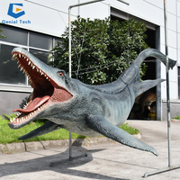 GTAD76 Jurassic dino park simulation robotique dinosaure animatronique mosasaurus modèle à vendre