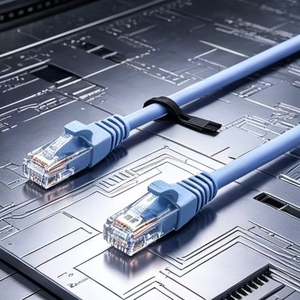 Câble <span class=keywords><strong>Ethernet</strong></span> Cat6 S/FTP RJ45 haute vitesse, gaine PVC 28AWG, 0,5m 1m 2m 3m 5m pour centre de données et cluster de calcul IA - Product Image 1