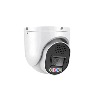 Caméra IP PoE Tuya Smart APP 5.0MP Smart Life, type tourelle, intérieure, objectif fixe, alarme lumière rouge-bleue, caméra réseau PoE - Product Image 3