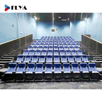 Sièges de cinéma au design moderne avec porte-gobelet pour salles de cinéma et stades