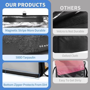 Bolsa de Reparto de Comida Aislada, Impermeable, Universal, para Bicicletas Eléctricas, Scooters, Motocicletas, con Impresión Digital - Product Image 6