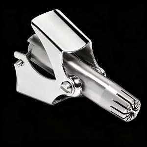 Tondeuse à poils <span class=keywords><strong>de</strong></span> <span class=keywords><strong>nez</strong></span> et d'oreilles portable, rasoir <span class=keywords><strong>manuel</strong></span>, tondeuse nasale lavable, ciseaux HT, kit <span class=keywords><strong>de</strong></span> rasage et d'épilation propre - Product Image 3