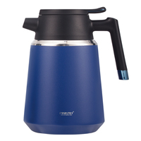 PINKAH Carafe à café thermique personnalisée de 60oz en acier inoxydable avec logo personnalisé Bouilloire thermos sous vide pour thé et café