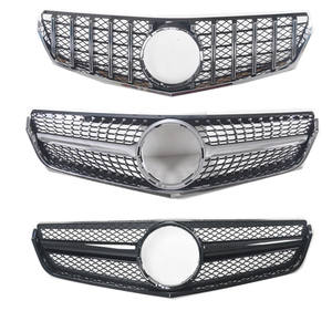 POUR GT <span class=keywords><strong>AMG</strong></span>/<span class=keywords><strong>diamant</strong></span> style grille avant pour Mercedes-benz E-coupé W207 2014-2015 E-<span class=keywords><strong>Classe</strong></span> 2 portes - Product Image 1