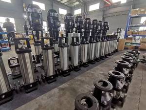 Pompe à eau centrifuge multi-étages CDL12 à grand débit en acier inoxydable 3 phases 380 V avec système de refroidissement - Product Image 3