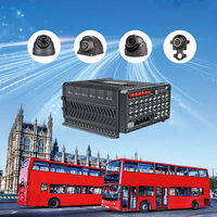 CCT Mobile DVR 16 Canaux NVR 8CH 5MP Caméra IPC 8CH AHD 1080P 5G GPS WIFI avec Disque Dur Carte SD Haute Capacité pour Bus Train