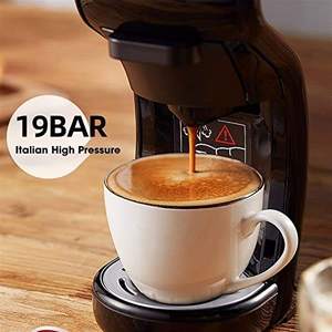 Machine à café à capsules électrique portable LEXIA avec pompe 19 bars, réservoir d'eau de 0,6 L, puissance de 1450 W pour usage commercial et domestique - Product Image 3