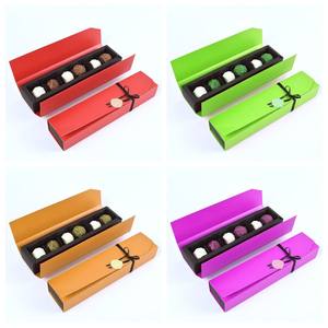 Boîte d'emballage personnalisée de luxe de haute qualité, MIni bonbons, cravate, chocolat, truffe, mariage - Product Image 3