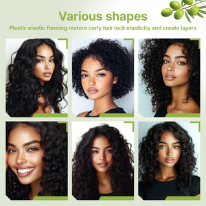OEM/ODM 207ml <span class=keywords><strong>Mousse</strong></span> Crème Coiffante Bio Végane Séchage Rapide pour Cheveux Bouclés Fixation Forte Sans Parabène Sans Sulfate Contrôle du Frisottis - Product Image 4