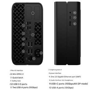 Nouvelle station de travail Z2 Mini G1a AMD Ryzen AI Max PRO 385 64 Go de RAM 1 To SSD Wi-Fi 7 2.9L Ordinateur de bureau mini IA ultra-compact - Product Image 2