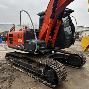 รถขุดไฮดรอลิก HITACHI ZX120 ของแท้จากญี่ปุ่น ประสิทธิภาพเชื่อถือได้ น้ำหนัก 12 ตัน รถขุดมือสองสำหรับงานโครงสร้างพื้นฐานในเมือง มีสินค้าในสต็อก - Product Image 5