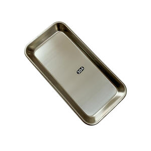 22*11*2ซม. 304ถาดสแตนเลสแผ่นสี่เหลี่ยมสำหรับอุปกรณ์เครื่องมือห้องปฏิบัติการ,เครื่องมือสักถาดทันตกรรมถาดผ่าตัด - Product Image 2