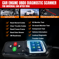 Escáner OBD2 KONNWEI KW680, Herramienta de Diagnóstico Universal para Automóviles, Lector de Códigos, Herramienta de Escaneo de Fallas del Motor para Todos los Automóviles desde 1996