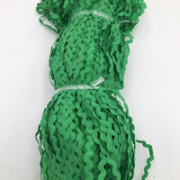 Ruban coloré Zig Zag dentelle garniture 5mm Polyester Ric Rac ruban pour artisanat