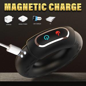 APP遥控防水男士振动环后院加热振动锁精子环成人男士性玩具 - Product Image 5