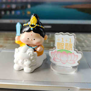 Figura de Resina Personalizada OEM, Diseño Creativo y Moderno de los Pequeños Inmortales de la Mitología China, Juguete Artístico Kawaii en Caja - Product Image 3