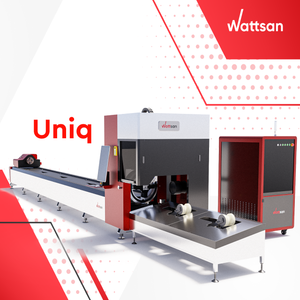 Wattsan Uniq管激光切割1000W 2000W 3000W金属激光切割机管光纤激光切割机 - Product Image 1