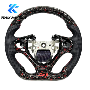 Volante de Fibra de Carbono Forjado Personalizado para Honda Civic Gen Accord 10.ª 9.ª 11.ª Fl Acura Integra DC2 DC5 CV1 DE4 Rsx Tsx Tlx - Product Image 2