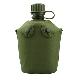 Free sample <b>Aluminum</b> <b>Water</b> <b>Bottle</b> Tactical Canteen Cups Tactical Cover Bag for Camping, Hiking, and Hunting Kettle - Product Image 5