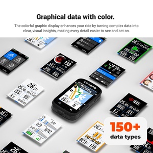 เครื่องวัดความเร็วจักรยานหน้าจอสัมผัสที่มีสีสันคอมพิวเตอร์ติด GPS - Product Image 6