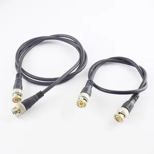 new 0.5M/1M/2M/3M BNC Extension Cord Cable BNC Male To Male Adapter Cable For Home Security with BNC Connector