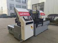Scie à ruban CNC de haute précision avec vitesse variable de 25 à 85 m/min pour la découpe polyvalente des métaux